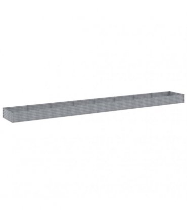 vidaXL Garden Raised Bed 770x100x36 cm Corten Steel — Size: 770 x 100 x 36 cm
