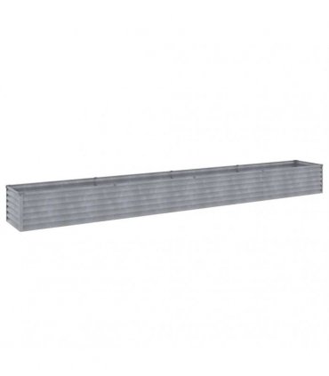 vidaXL Garden Raised Bed 386x50x36 cm Corten Steel — Size: 386 x 50 x 36 cm