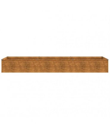 vidaXL Garden Raised Bed 291x50x36 cm Corten Steel — Size: 291 x 50 x 36 cm