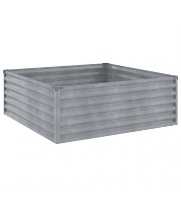 vidaXL Garden Raised Bed 100x100x36 cm Corten Steel — Size: 100 x 100 x 36 cm