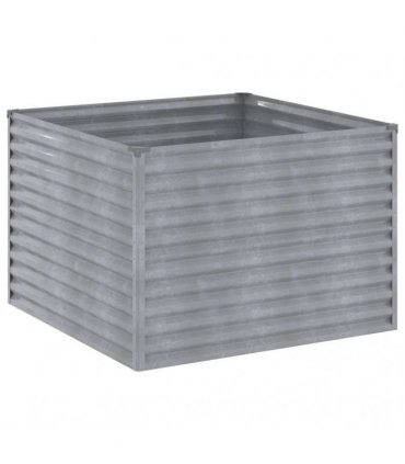 vidaXL Garden Raised Bed 100x100x69 cm Corten Steel — Size: 100 x 100 x 69 cm