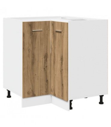 vidaXL 11 Piece Kitchen Cabinet Set Lyon Artisan Oak Engineered Wood