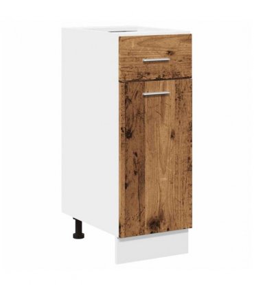 vidaXL 11 Piece Kitchen Cabinet Set Lyon Old Wood Engineered Wood