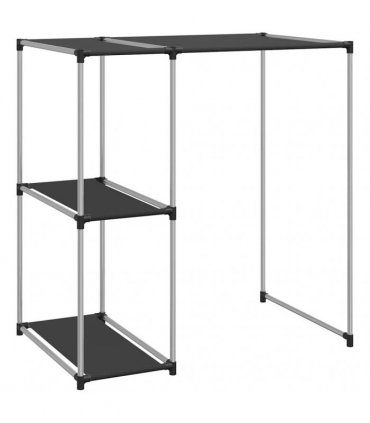 vidaXL Storage Rack over Washing Machine Black 87x55x90.5 cm Iron