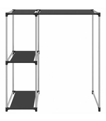 vidaXL Storage Rack over Washing Machine Black 87x55x90.5 cm Iron