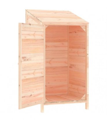 vidaXL Garden Shed | Natural Wood | Solid Fir Wood | Medium | Garden Shed — Size: 55 x 52 x 112 cm