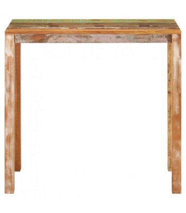 vidaXL Bar Table 112x55x108 cm Solid Wood Reclaimed — Size: 112 x 55 x 108 cm