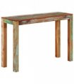 vidaXL Console Table 110x35x76 cm Solid Reclaimed Wood — Size: 110 x 35 x 76 cm