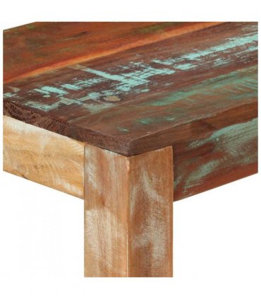 vidaXL Console Table 110x35x76 cm Solid Reclaimed Wood — Size: 110 x 35 x 76 cm