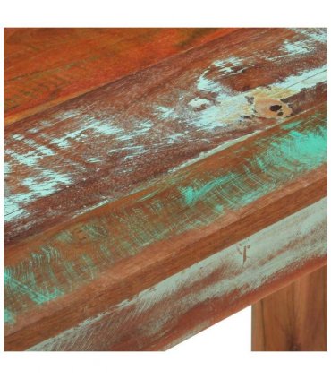 vidaXL Console Table 110x35x76 cm Solid Reclaimed Wood — Size: 110 x 35 x 76 cm
