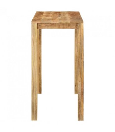 vidaXL Bar Table 112x55x108 cm Solid Wood Mango — Size: 112 x 55 x 108 cm