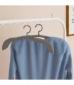 vidaXL Extendable Clothes Hangers 10 pcs Grey