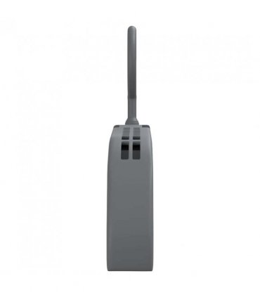 vidaXL Extendable Clothes Hangers 10 pcs Grey