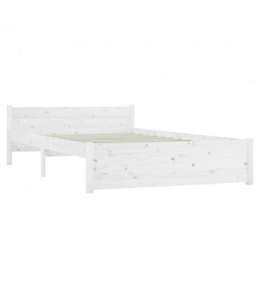 3103560 vidaXL Bed Frame without Mattress with Drawers White 140x200 cm (815045+815000) — Size: 140 x 200 cm