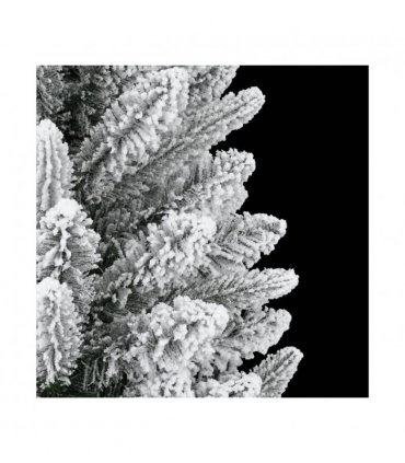 vidaXL Artificial Christmas Tree with Flocked Snow 150 cm PVC&PE — Model: without led