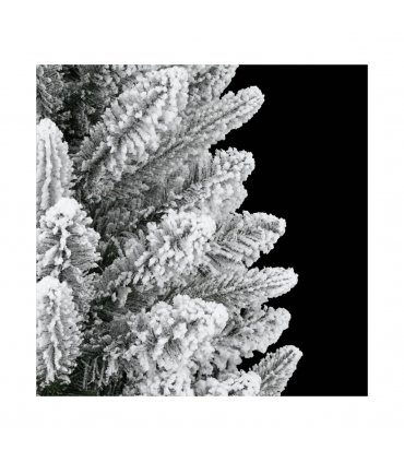 vidaXL Artificial Christmas Tree with Flocked Snow 240 cm PVC&PE — Model: without led
