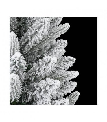 vidaXL Artificial Christmas Tree with Flocked Snow 180 cm PVC&PE — Model: without led