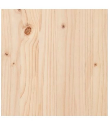 vidaXL Bed Frame without Mattress Solid Wood Pine 160x200 cm — Colour: natural, Size: 160 x 200 cm