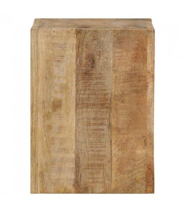 vidaXL Stool 40x30x40 cm Solid Wood Mango — Colour: Natural wood