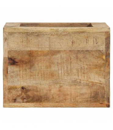 vidaXL Stool 40x30x40 cm Solid Wood Mango — Colour: Natural wood