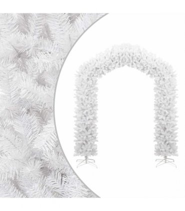 vidaXL Christmas Tree Arch White 270 cm — Size: 270 x 215 cm