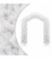 vidaXL Christmas Tree Arch White 270 cm — Size: 270 x 215 cm
