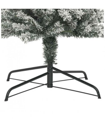 vidaXL Christmas Tree Arch with Flocked Snow 270 cm — Colour: white and green, Size: 270 x 215 cm