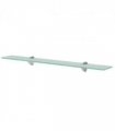 vidaXL Floating Shelf Glass 70x10 cm 8 mm — Colour: transparent, Size: 70 x 10 cm