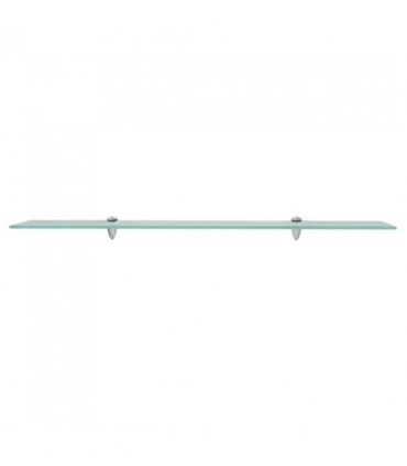 vidaXL Floating Shelf Glass 100x10 cm 8 mm — Colour: transparent, Size: 100 x 10 cm