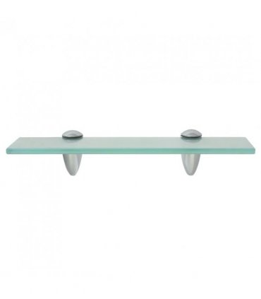 vidaXL Floating Shelves 2 pcs Glass 30x10 cm 8 mm — Colour: transparent, Size: 30 x 10 cm