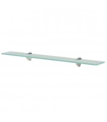 vidaXL Floating Shelf Glass 70x20 cm 8 mm — Colour: transparent, Size: 70 x 20 cm