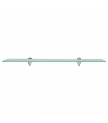 vidaXL Floating Shelf Glass 70x20 cm 8 mm — Colour: transparent, Size: 70 x 20 cm