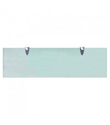 vidaXL Floating Shelf Glass 70x20 cm 8 mm — Colour: transparent, Size: 70 x 20 cm