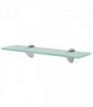 vidaXL Floating Shelf Glass 40x20 cm 8 mm — Colour: transparent, Size: 40 x 20 cm