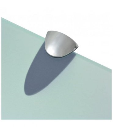 vidaXL Floating Shelf Glass 40x20 cm 8 mm — Colour: transparent, Size: 40 x 20 cm