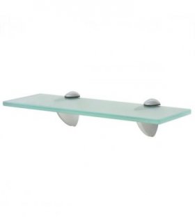 vidaXL Floating Shelf Glass 30x20 cm 8 mm — Colour: transparent, Size: 30 x 20 cm