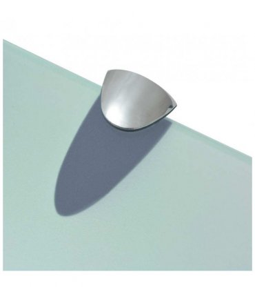 vidaXL Floating Shelf Glass 50x20 cm 8 mm — Colour: transparent, Size: 50 x 20 cm