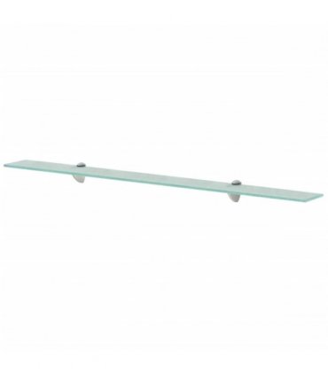 vidaXL Floating Shelf Glass 100x20 cm 8 mm — Colour: transparent, Size: 100 x 20 cm