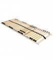 vidaXL Slatted Bed Base Brown 70 x 190 cm Solid Beech Wood — Model: Fixed