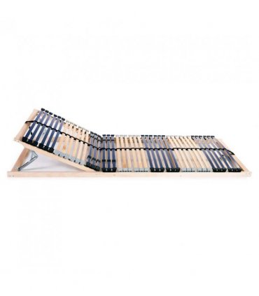 vidaXL Bed Base | Beechwood | Solid beechwood frame | Single — Size: 80 x 200 cm, Model: headrest adjust (manual)