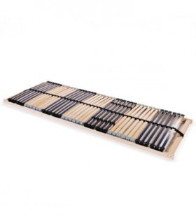 vidaXL Bed Base | Beechwood and Birch | Solid Beechwood and Birch | 70x200 cm — Size: 70 x 200 cm, Model: fixed