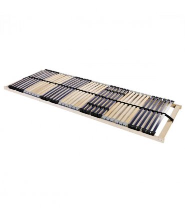 vidaXL Slatted Bed Base Brown 80 x 190 cm Solid Beech Wood — Model: Fixed — V0671953615
