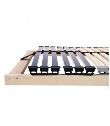vidaXL Slatted Bed Base Brown 80 x 190 cm Solid Beech Wood — Model: Fixed — V0671953615