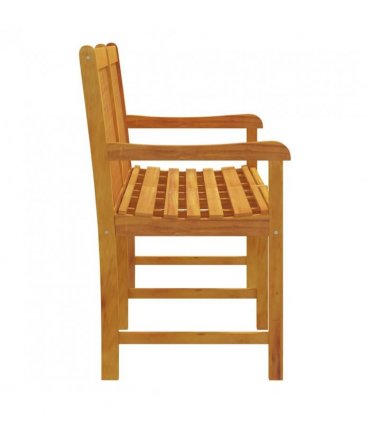 vidaXL Garden benches 1-Seater 150 x 55.5 x 90 cm Solid Acacia Wood