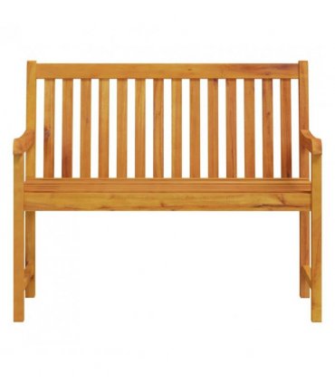 vidaXL Garden benches 1-Seater 110 x 55.5 x 90 cm Solid Acacia Wood