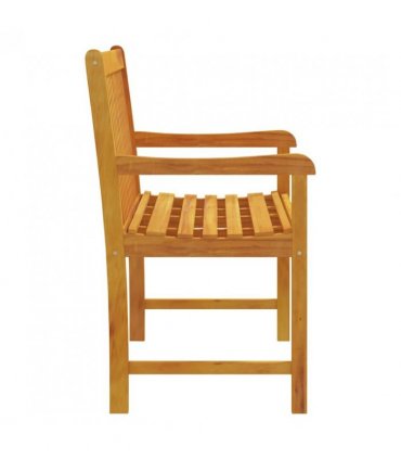 vidaXL Garden benches 1-Seater 110 x 55.5 x 90 cm Solid Acacia Wood