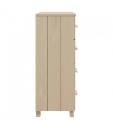 vidaXL Sideboard HAMAR Honey Brown 79x40x103.5 cm Solid Wood Pine