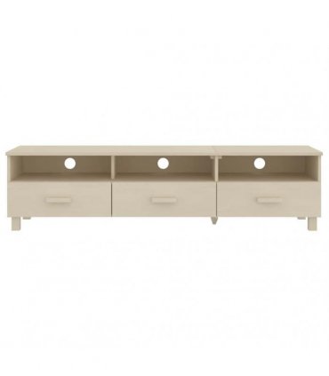 vidaXL TV Cabinet HAMAR Honey Brown 158x40x40 cm Solid Wood Pine