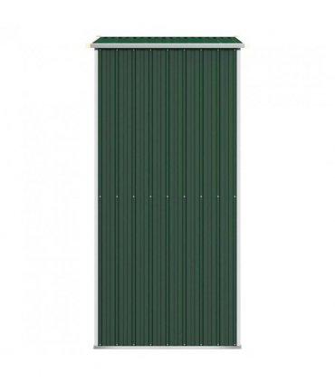 vidaXL Garden Shed Green 192x108x223 cm Galvanised Steel
