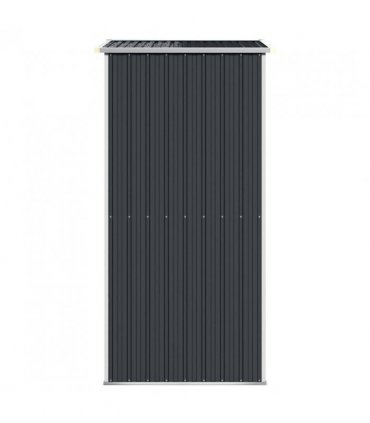 vidaXL Garden Shed Anthracite 192x108x223 cm Galvanised Steel